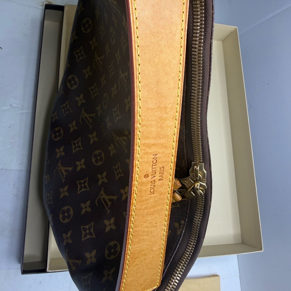 Louis Vuitton Sully Shoulder Bag MM Brown Canvas With Dust bag And Box - Picture 13 of 16